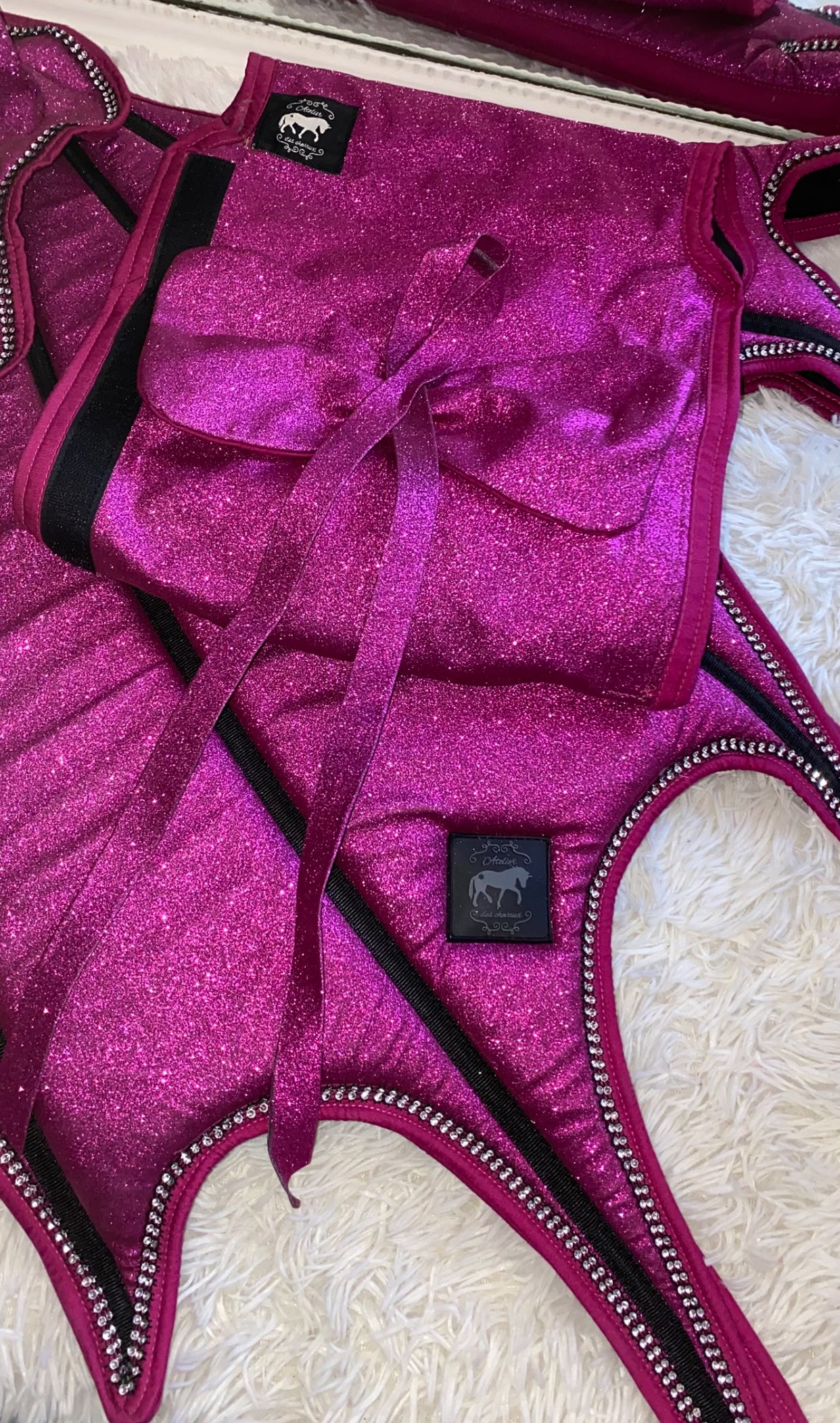 Set unicorno fucsia Glitter 🩷