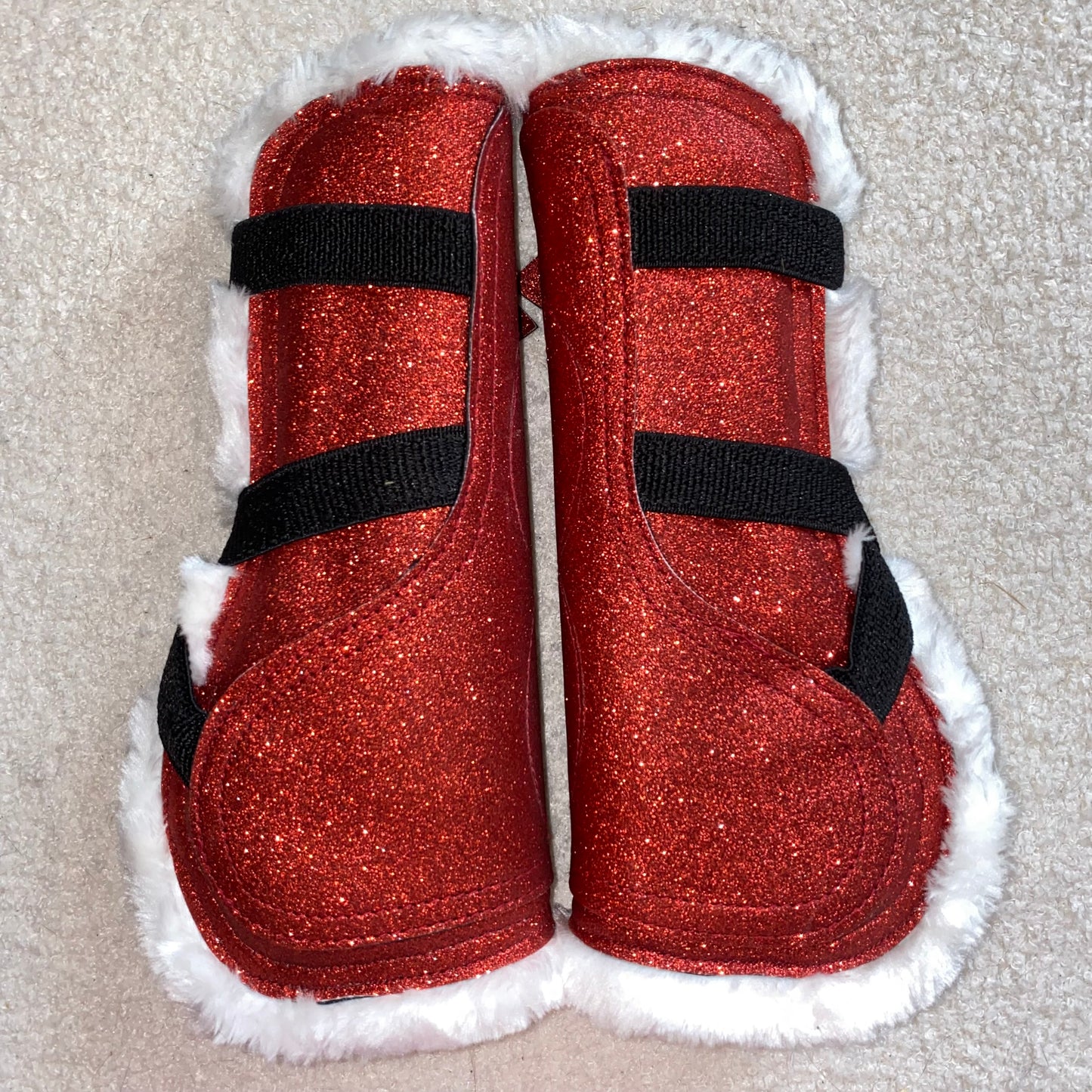 Stinchiere rosse glitter