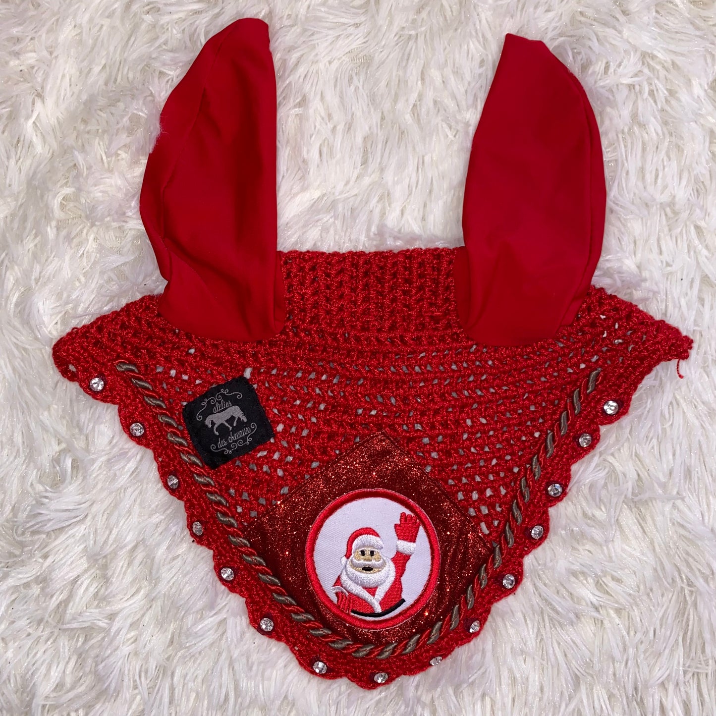 Cuffietta rossa per Natale