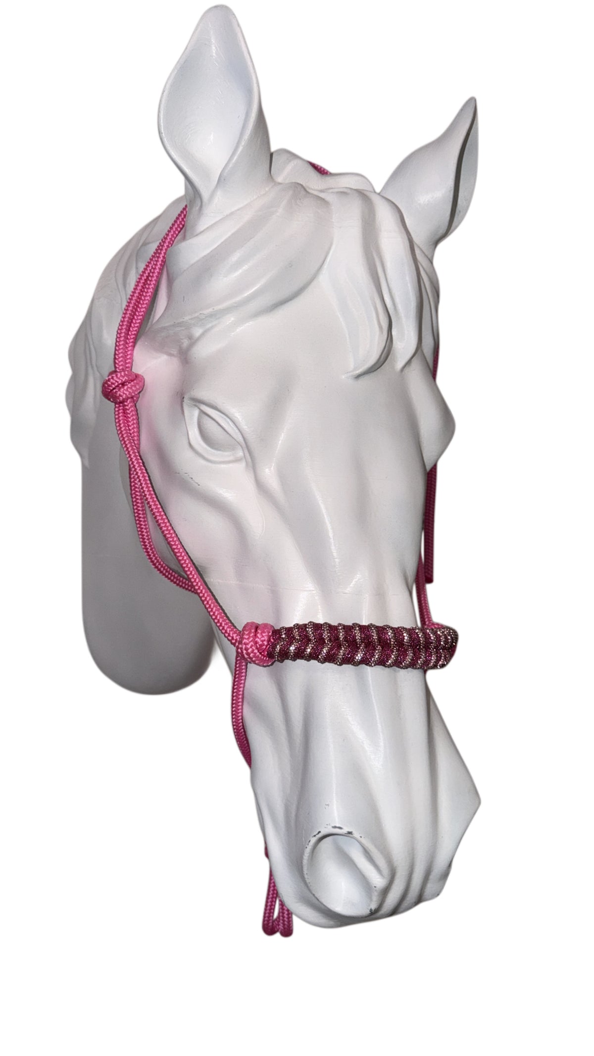 Rope halter pink glamour