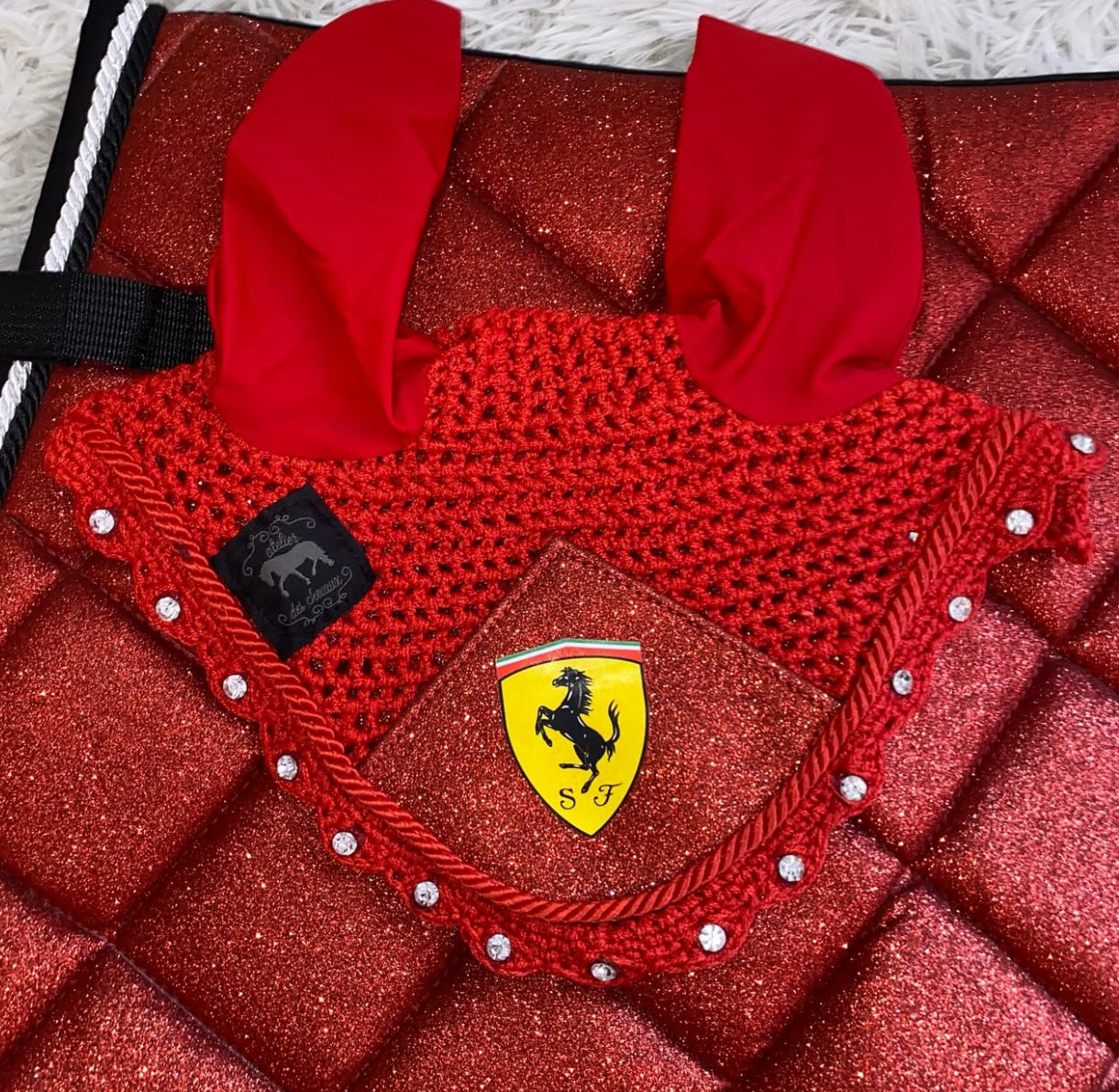 Sottosella e cuffietta Ferrari ❤️🔥