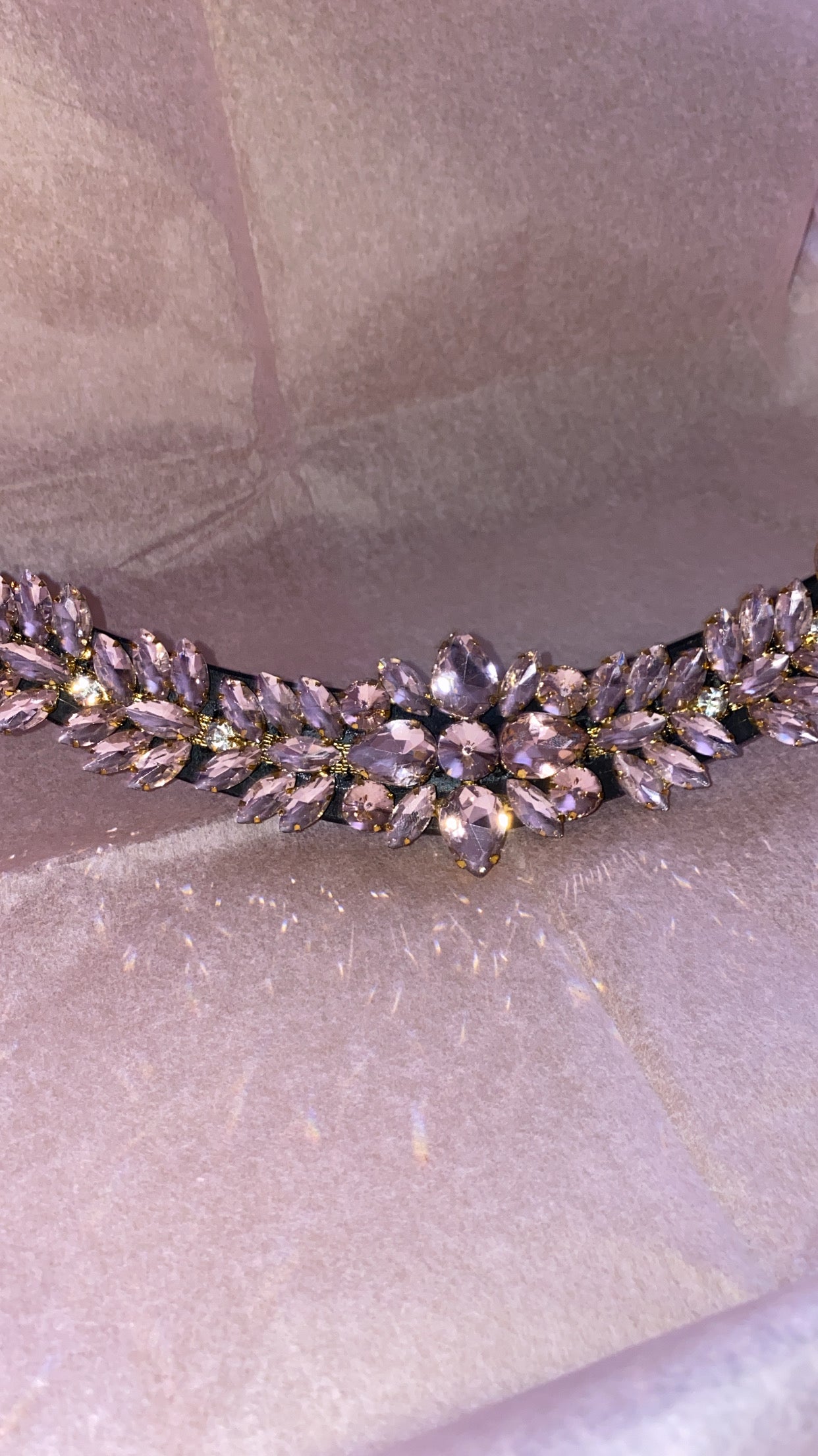 Frontalino Crystal Pink