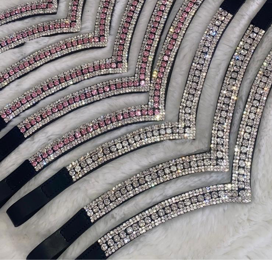 Browband Silver Elegance