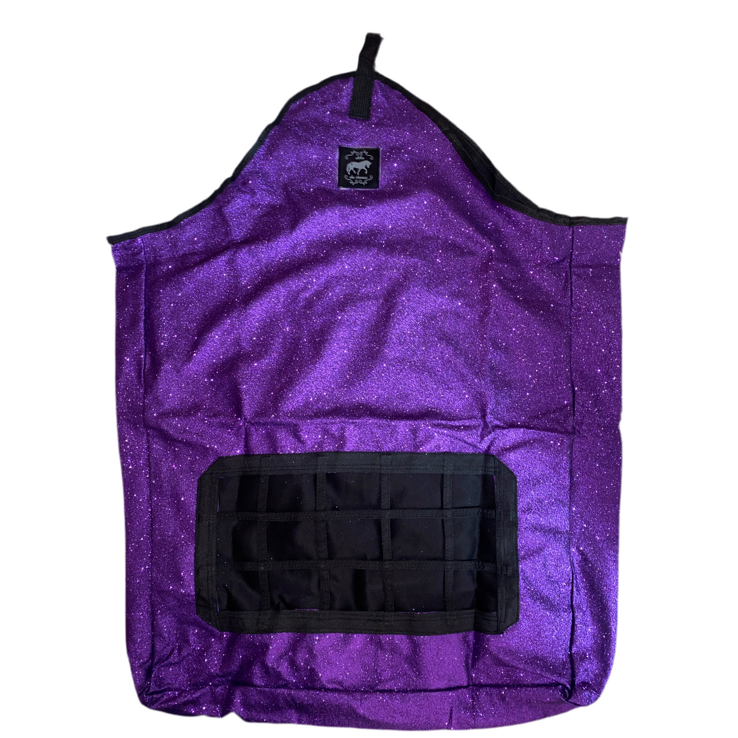 Porta fieno viola glitter ππ¦πΎβ¨