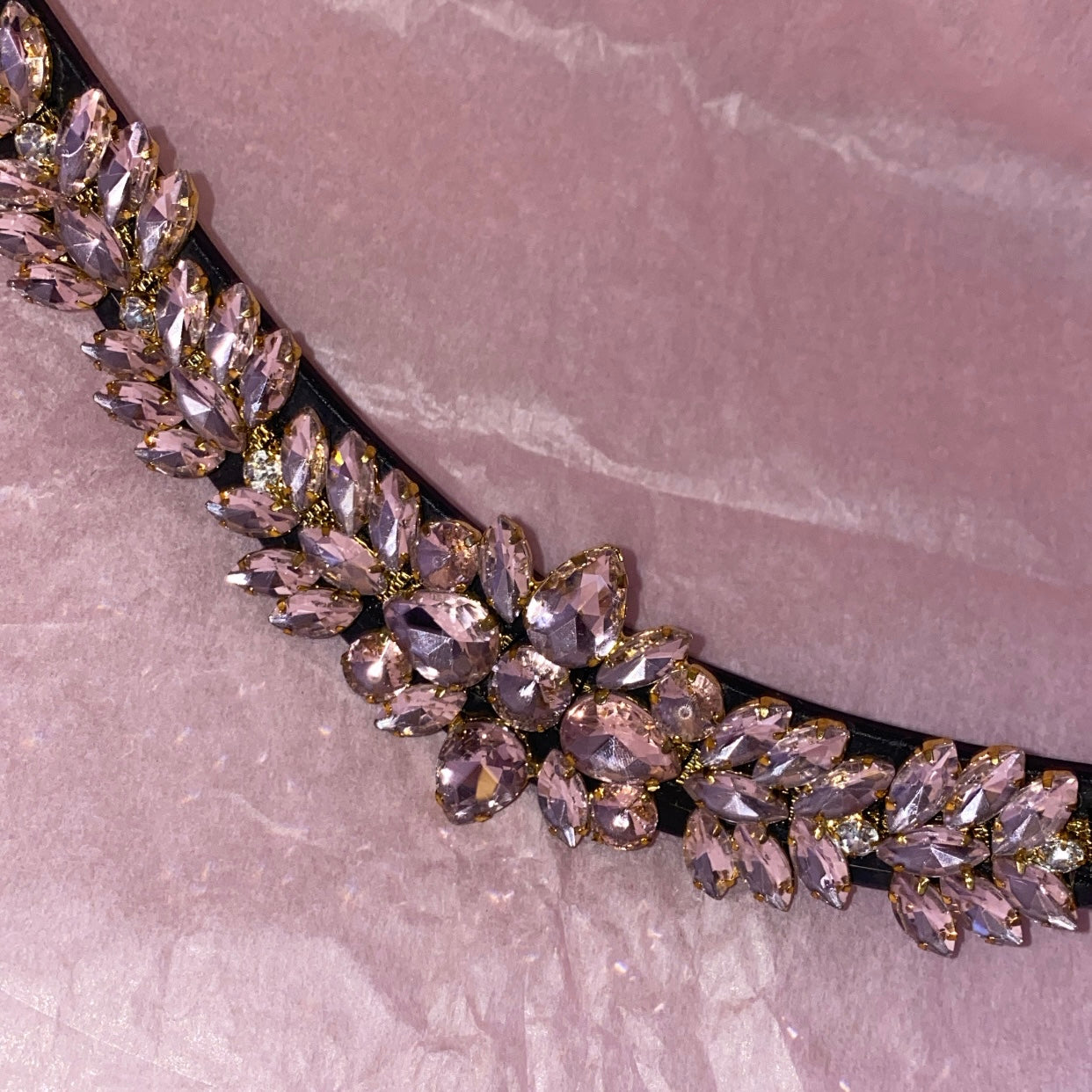 Frontalino Crystal Pink