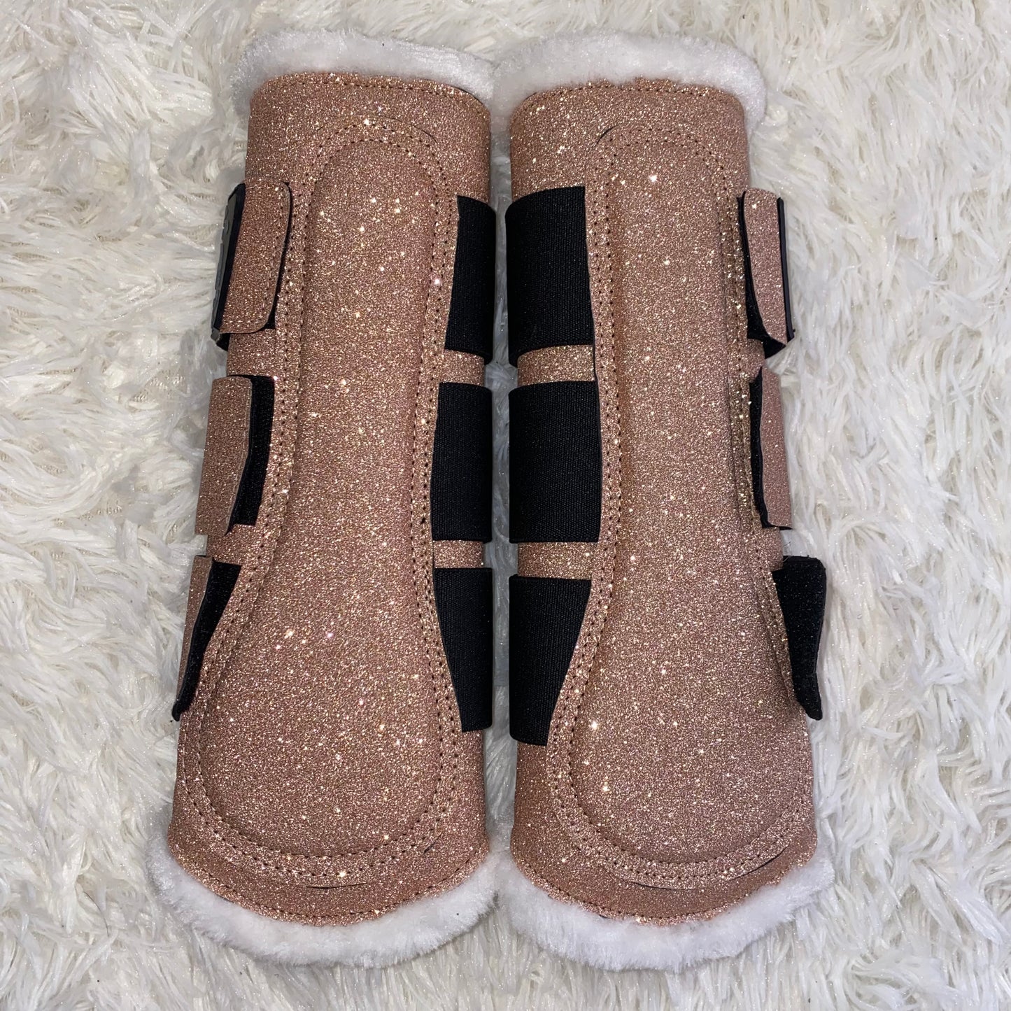 Stinchiere Rose Gold glitter