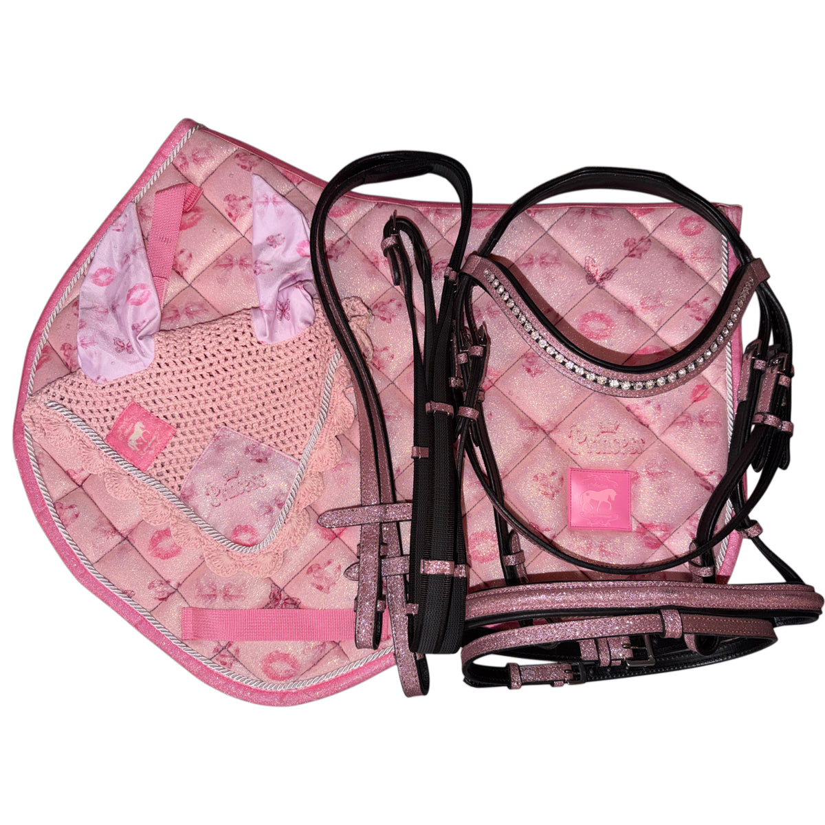 Complete Set Light Pink Glitter