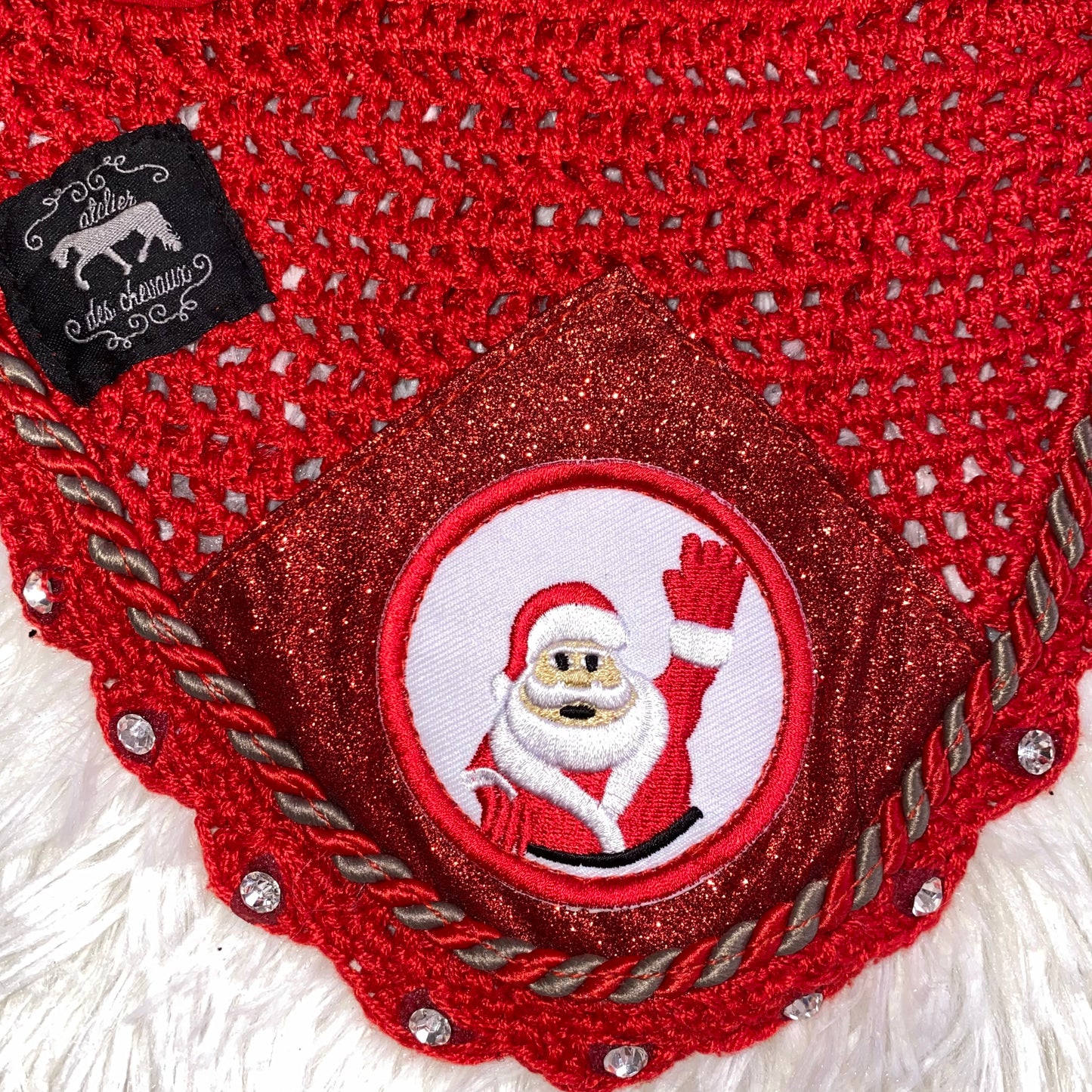 Cuffietta rossa per Natale