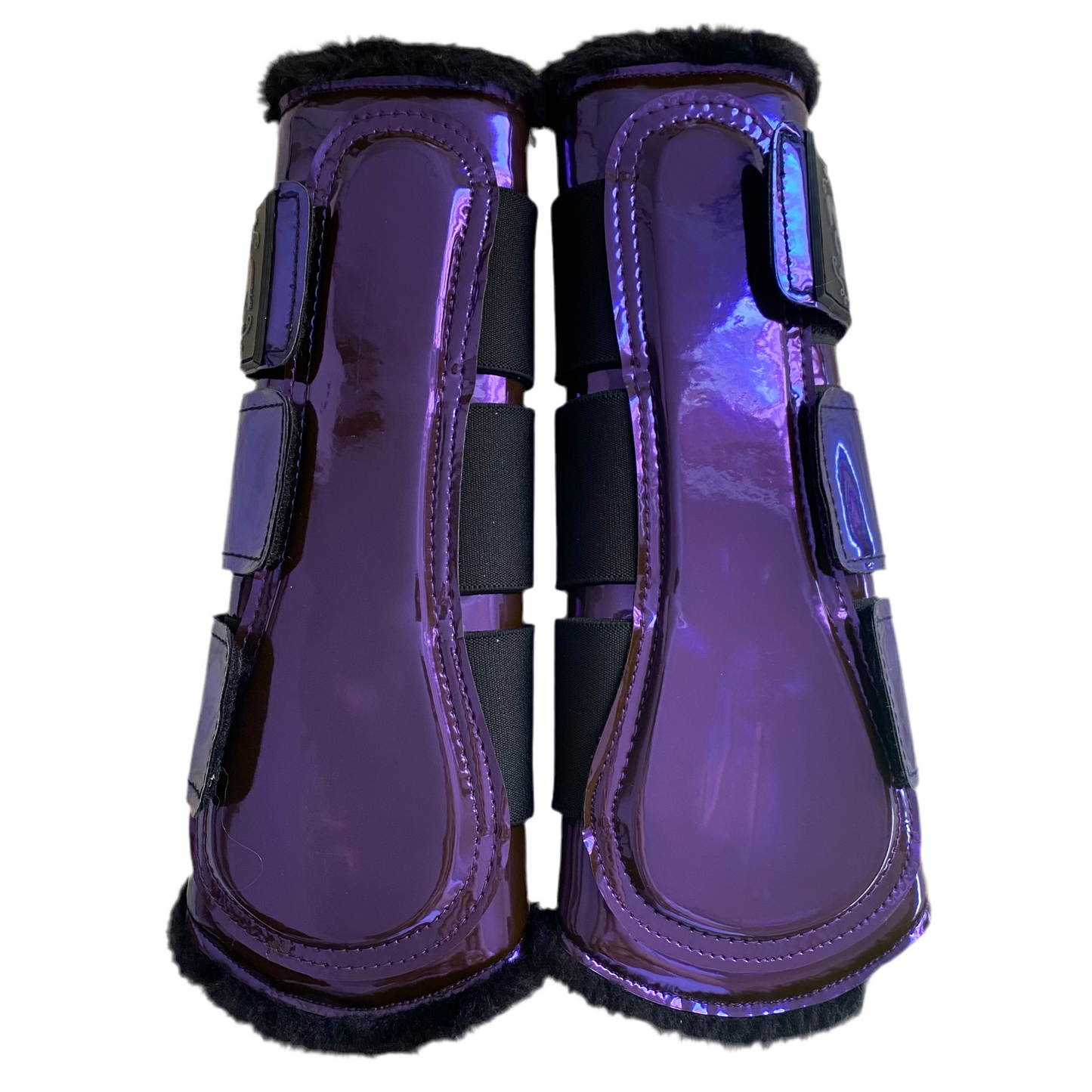 Stinchiere viola metallizzate 💜