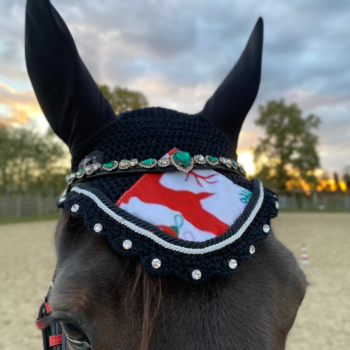 Browband Emerald Grace