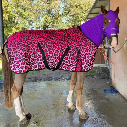 Couverture léopard glamour 🩷