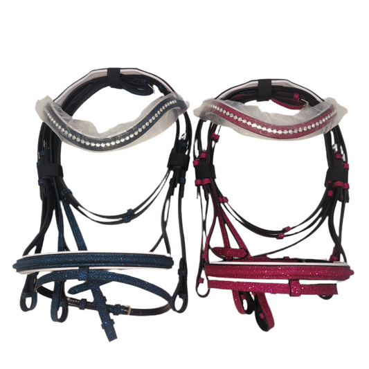 Testiera Sparkle Fucsia and Blu