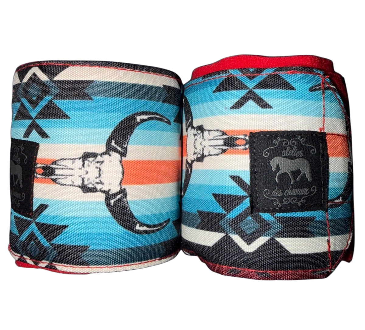 Fleece bandages style western aztec