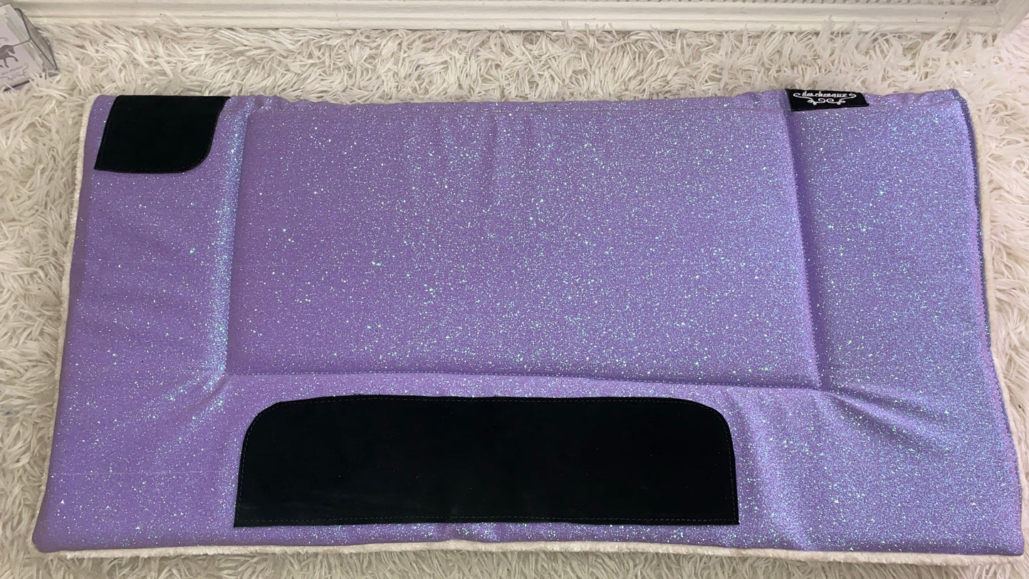 Sottosella Glam Western lilla glitter