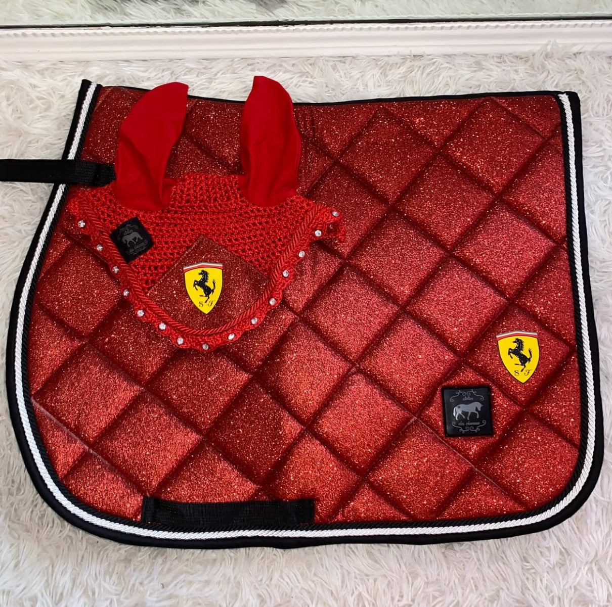 Sottosella e cuffietta Ferrari ❤️🔥