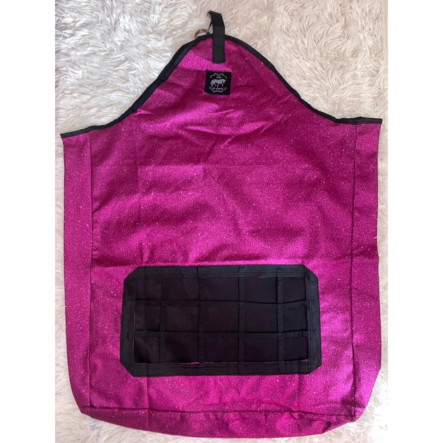 Porta fieno fucsia glitter 🩷🦄🌾