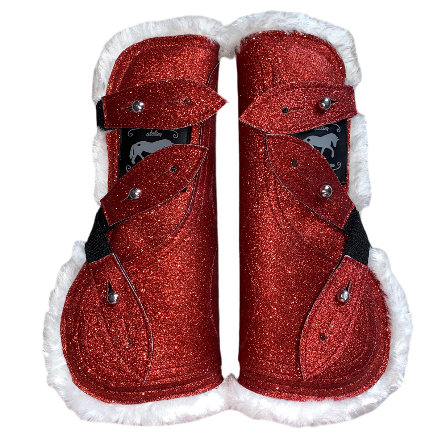 Stinchiere rosse glitter