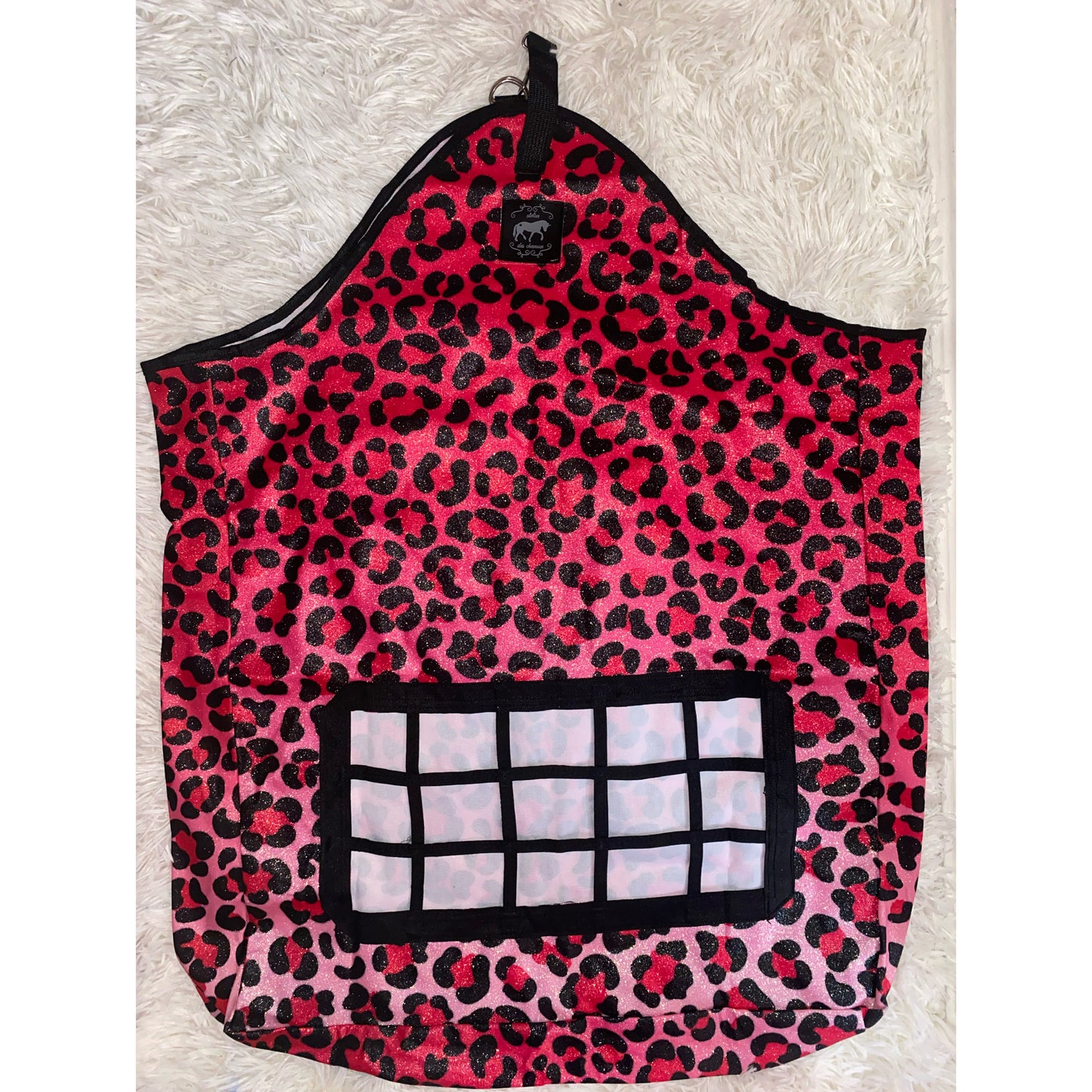 Porta fieno leopardato 🐆🌾🩷