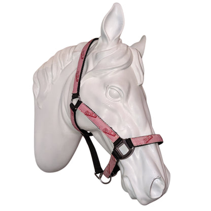 Halter pink glitter
