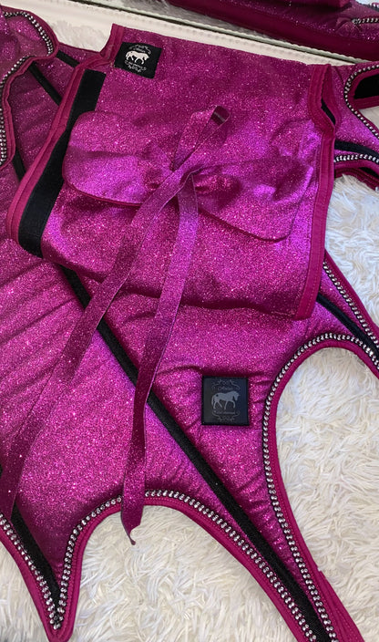 Set unicorno fucsia Glitter 🩷