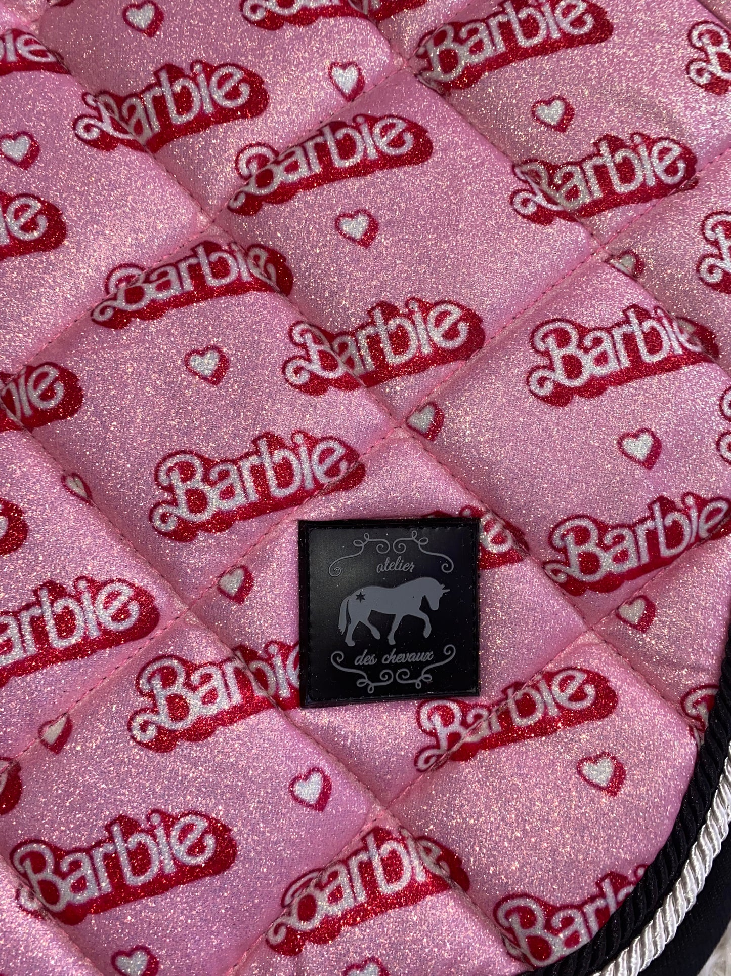 Sottosella e cuffietta da salto Barbie