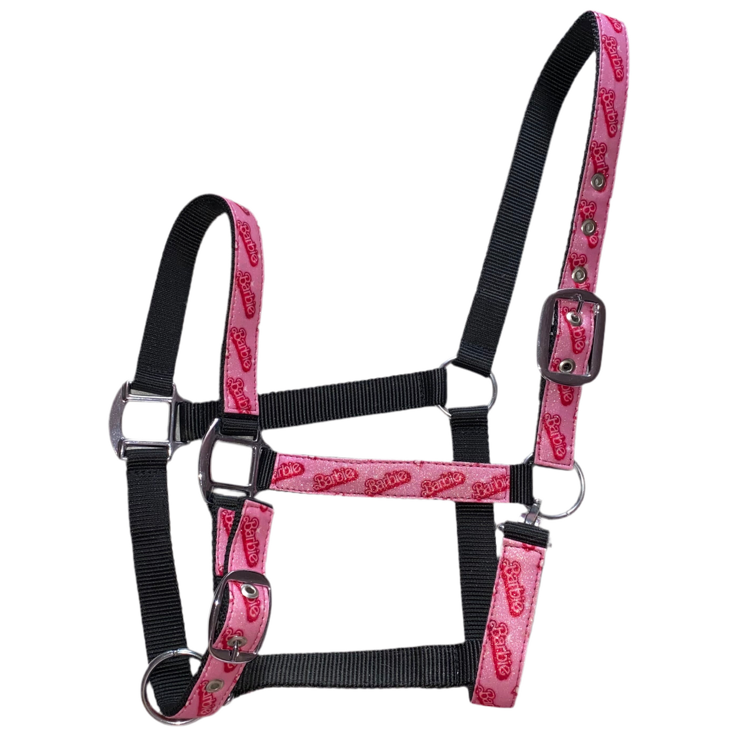 Cavezza Barbie fucsia glitter