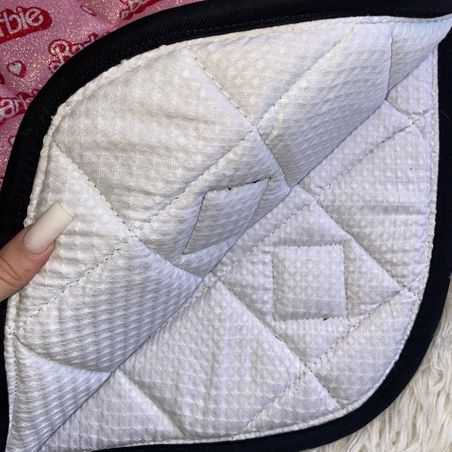 Sottosella e cuffietta da salto Barbie