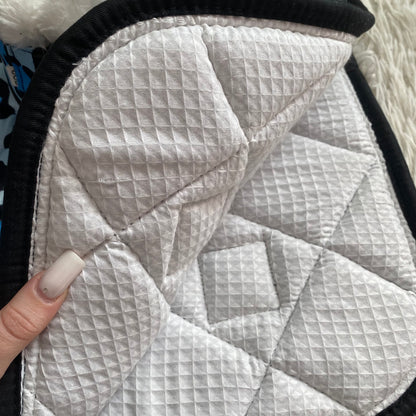 Completo da salto leopardato blu