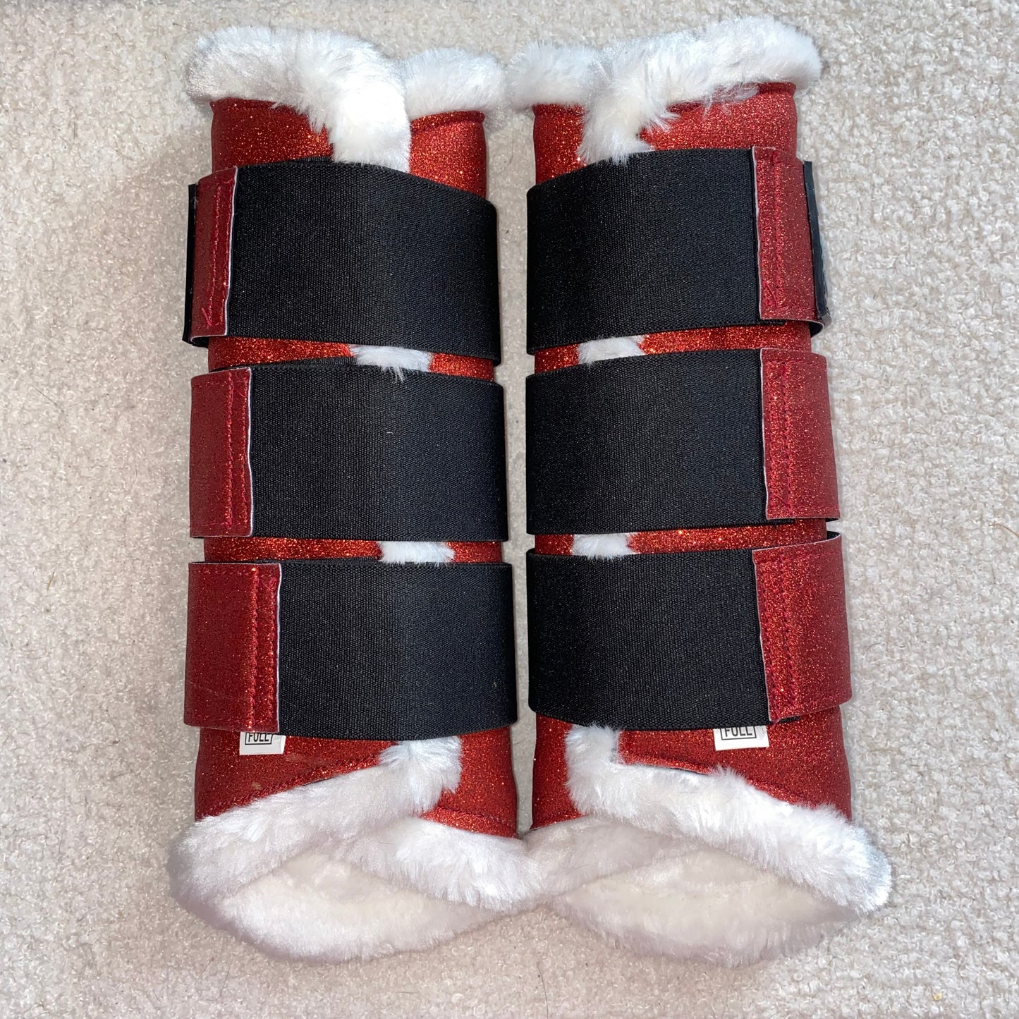 Stinchiere rosse glitter