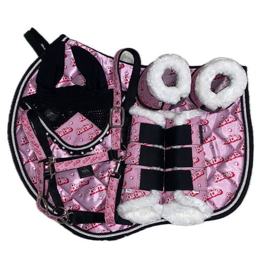 Completo da salto rosa chiaro