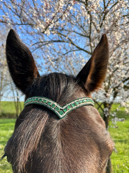 Browband Blush Diamond - Green
