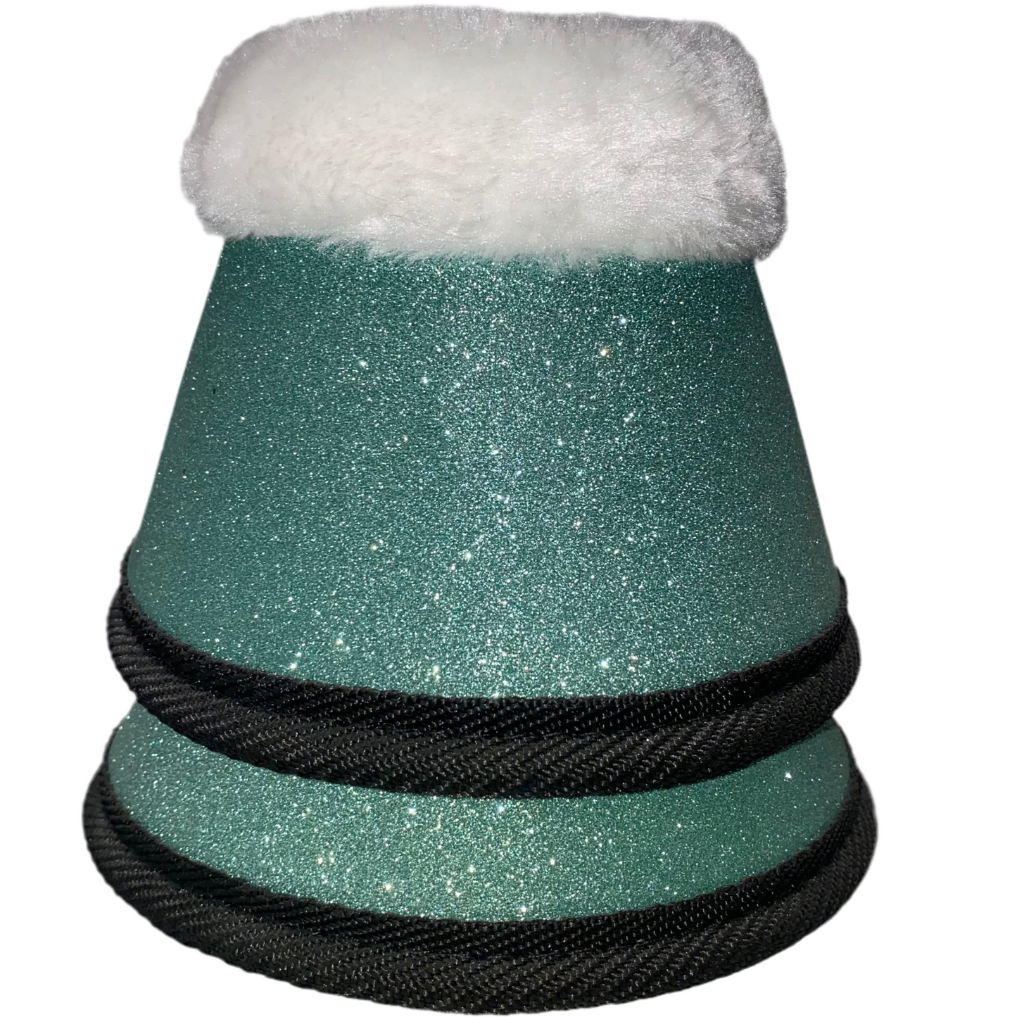 Paraglomi verde acqua glitter