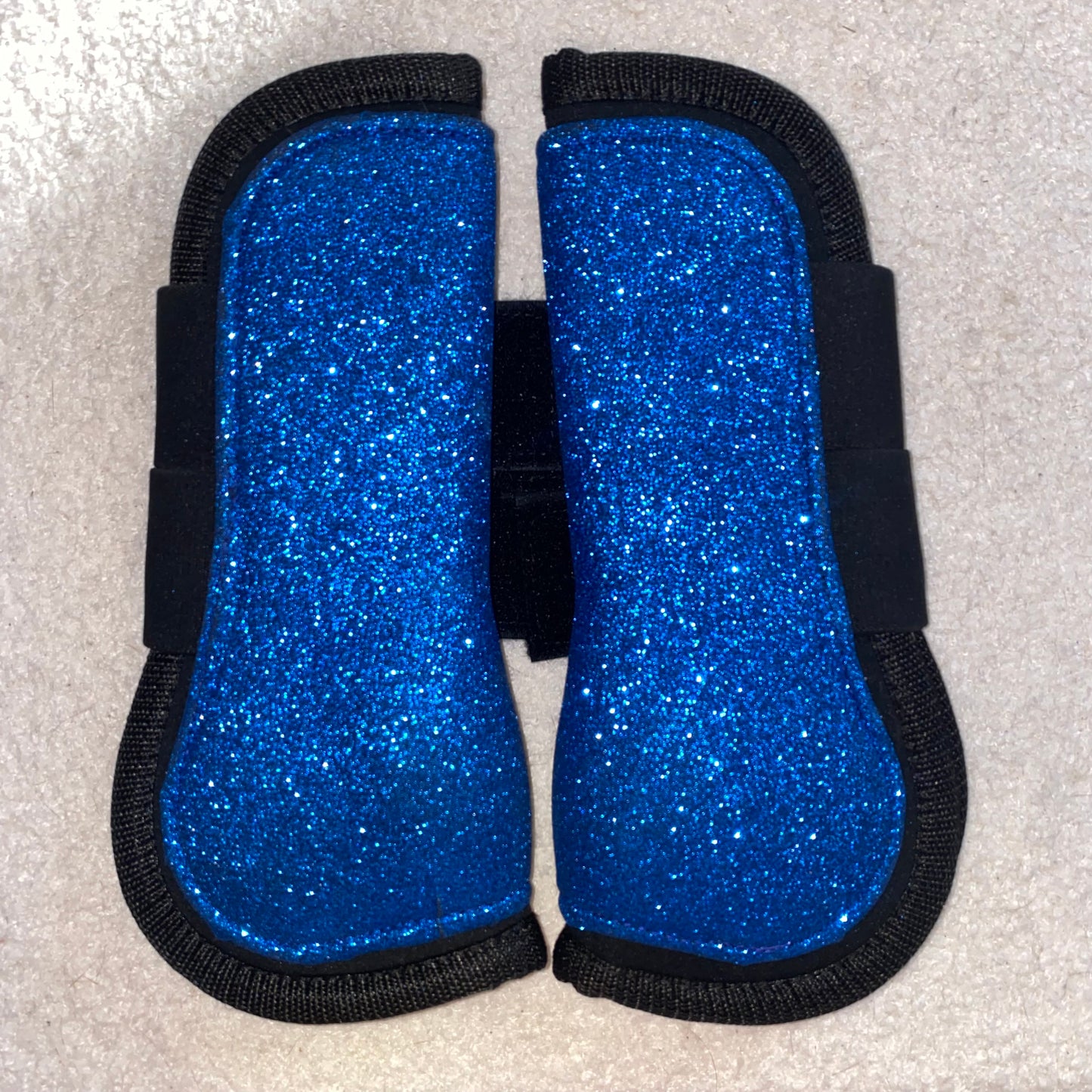 Stinchiere blu elettrico glitter
