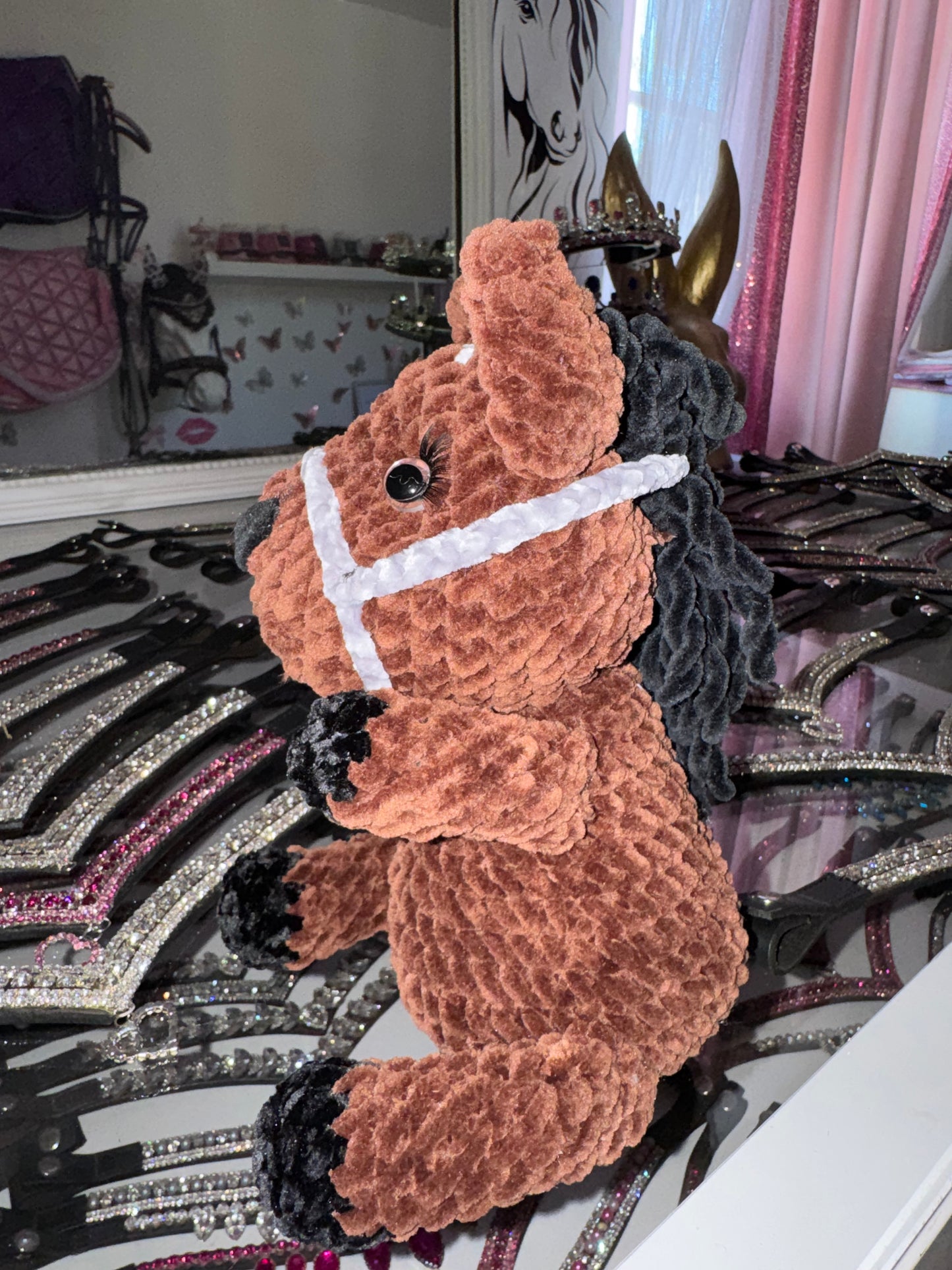Personalized plush of your horse