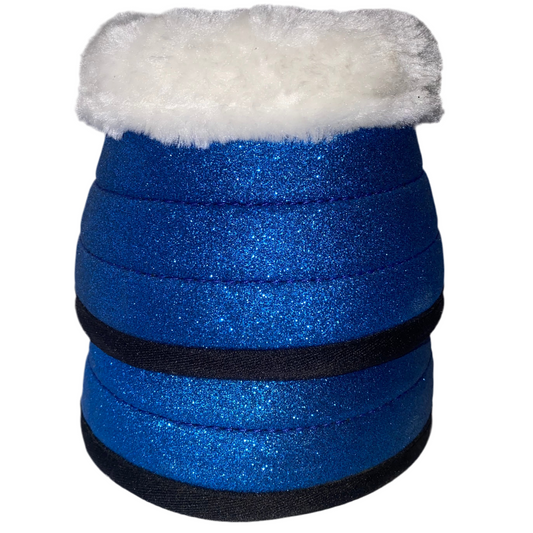 Paraglomi blu elettrico glitter