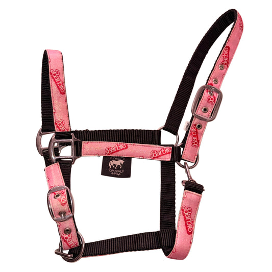 Halter pink glitter