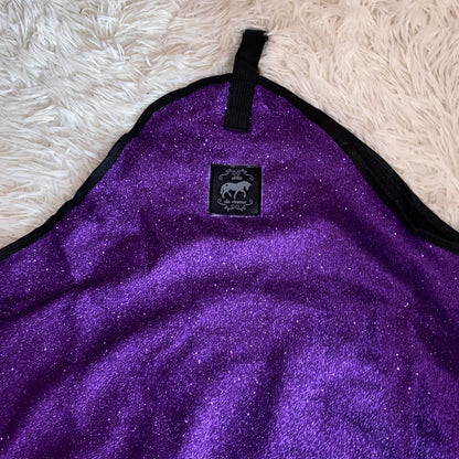 Porta fieno viola glitter 💜🦄🌾✨