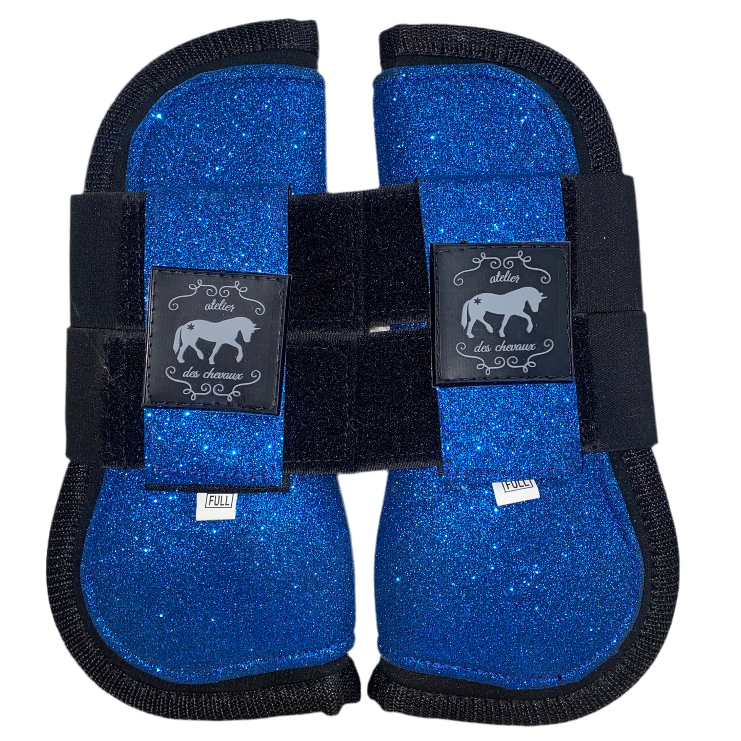 Stinchiere blu elettrico glitter