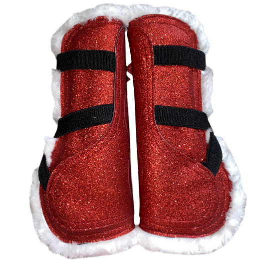 Stinchiere rosse glitter