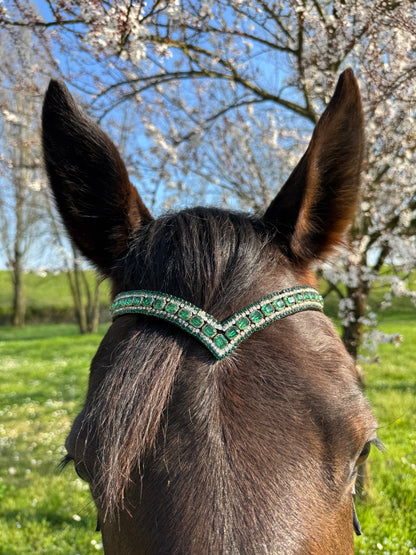 Browband Blush Diamond - Green