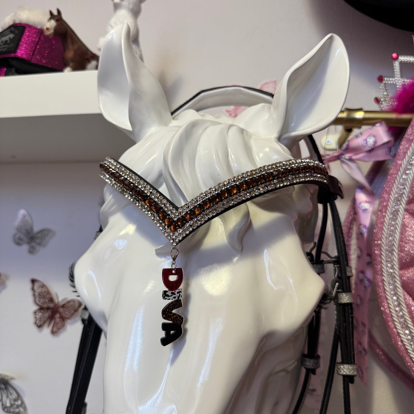 Browband Brown DIVA