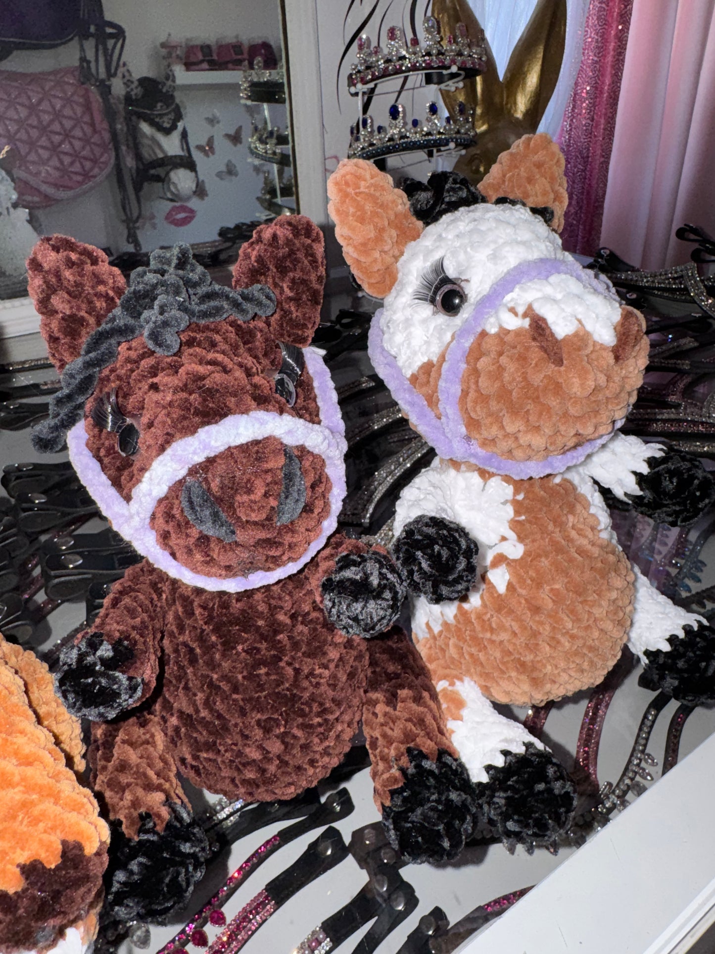 Personalized plush of your horse