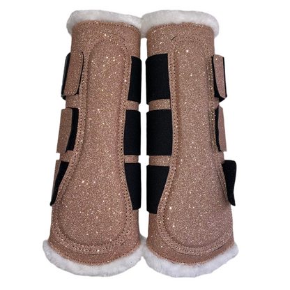 Stinchiere Rose Gold glitter