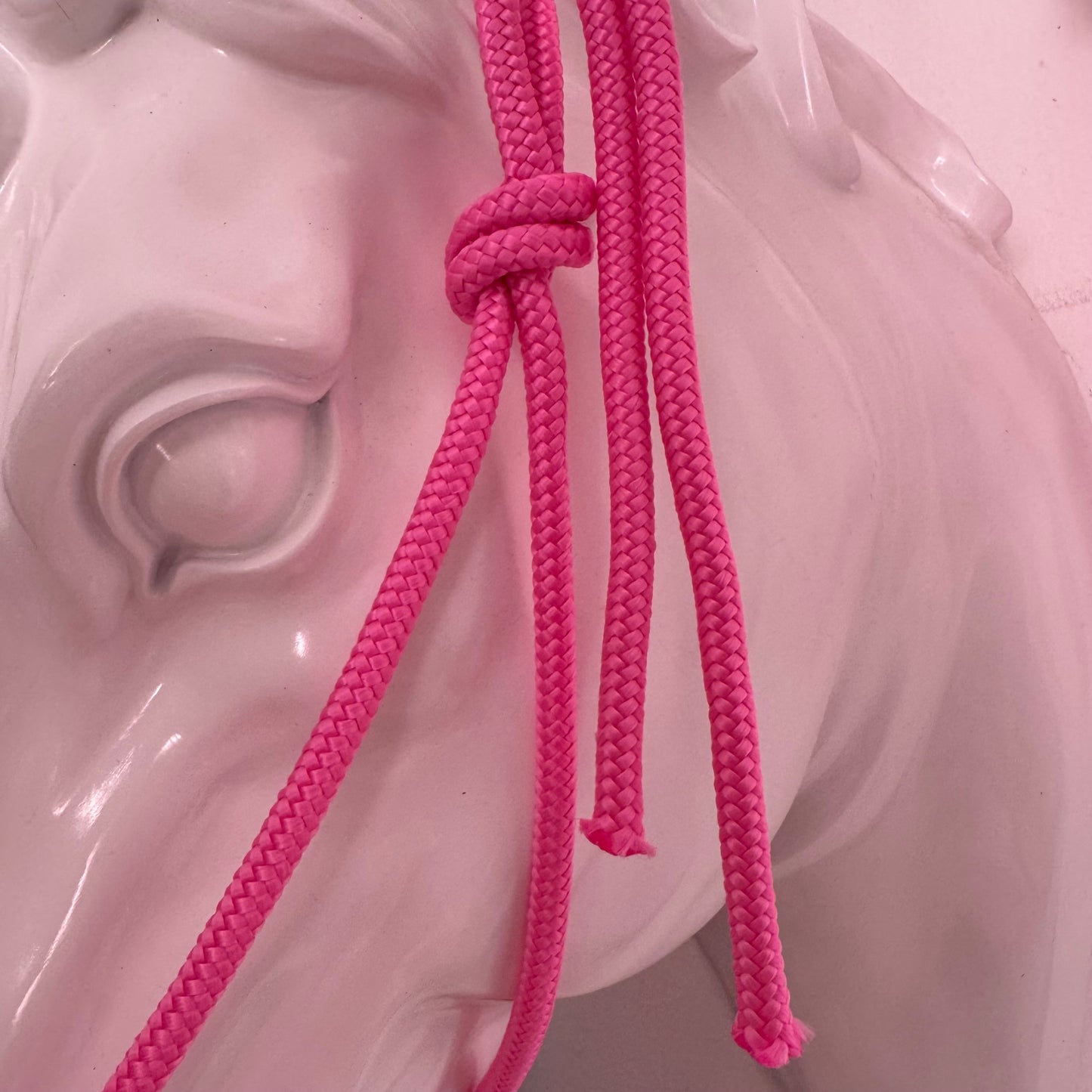 Halter pink with glitter