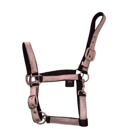 Halter silver glitter