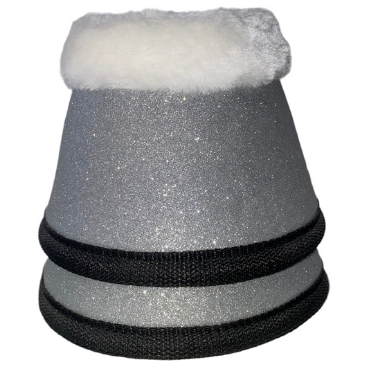 Paraglomi argento glitter