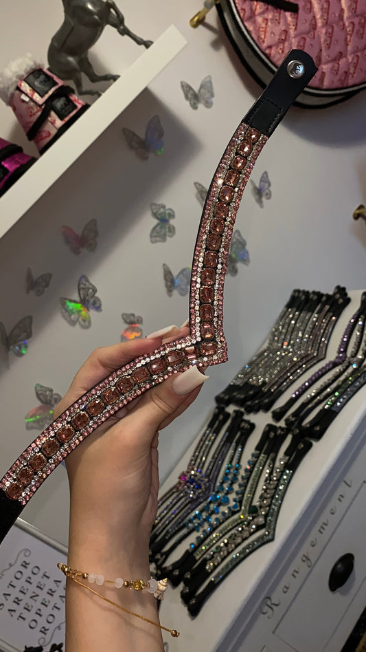Browband Blush Diamond - Pink