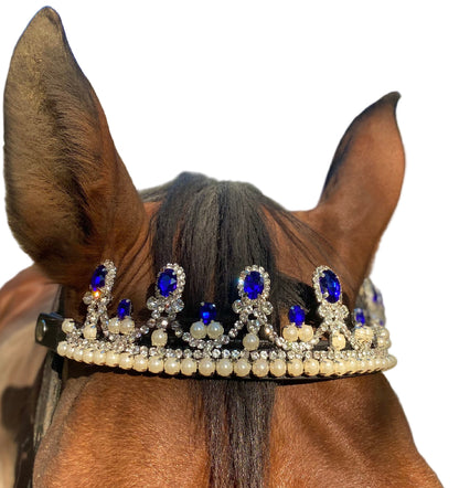 Frontalino Corona blu