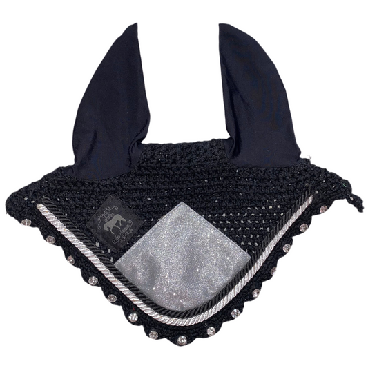 Cuffietta argento glitter