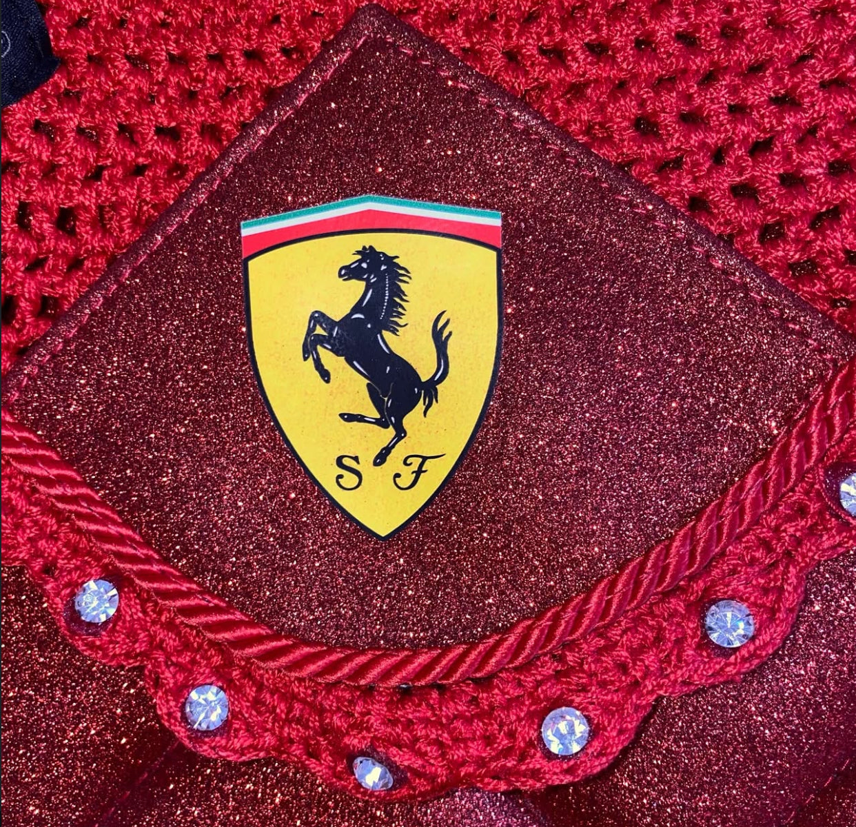 Sottosella e cuffietta Ferrari ❤️‍🔥